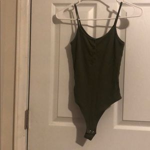 Olive Green Body suit